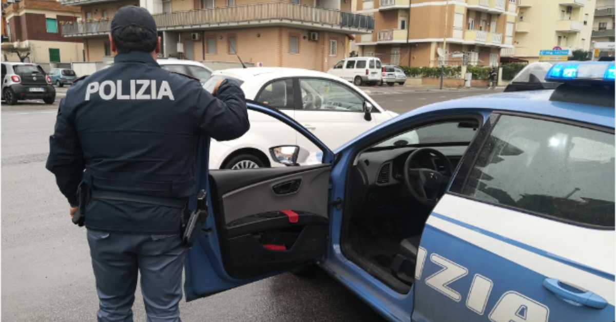 Polizia di Stato interviene a Casal Bruciato