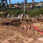 Foto interna al cantiere di Ostia Antica