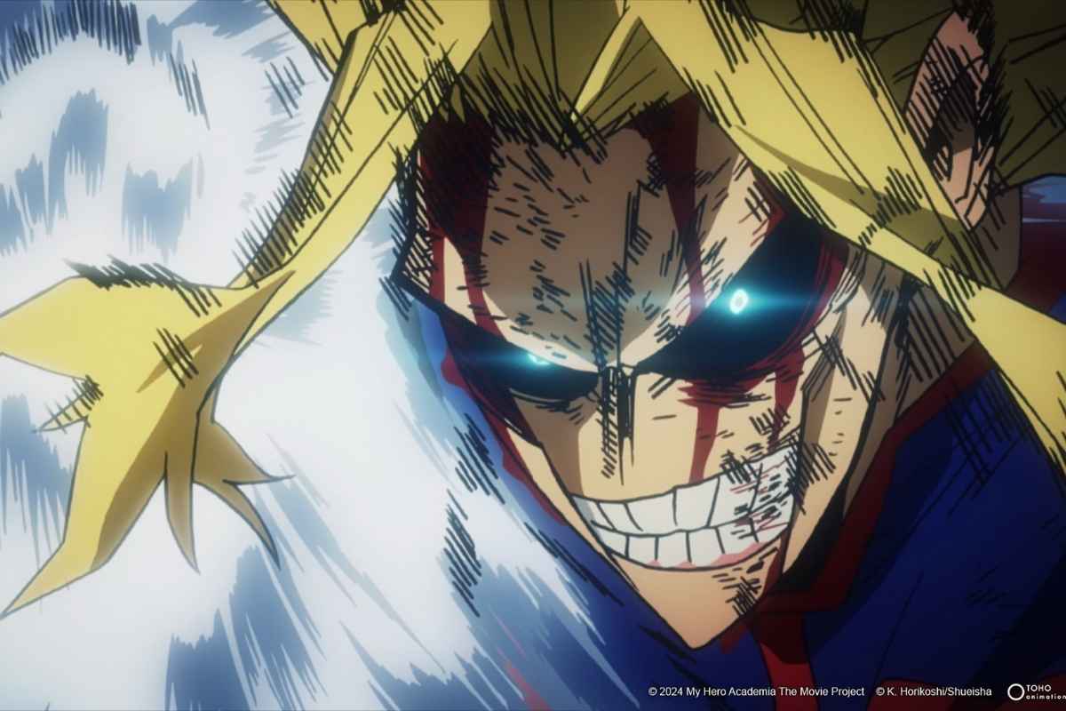 Il supereroe All Might nel film "My Hero Academia: You're Next"