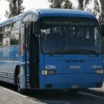 Foto dell'autobus Cotral che collega Riano a Roma