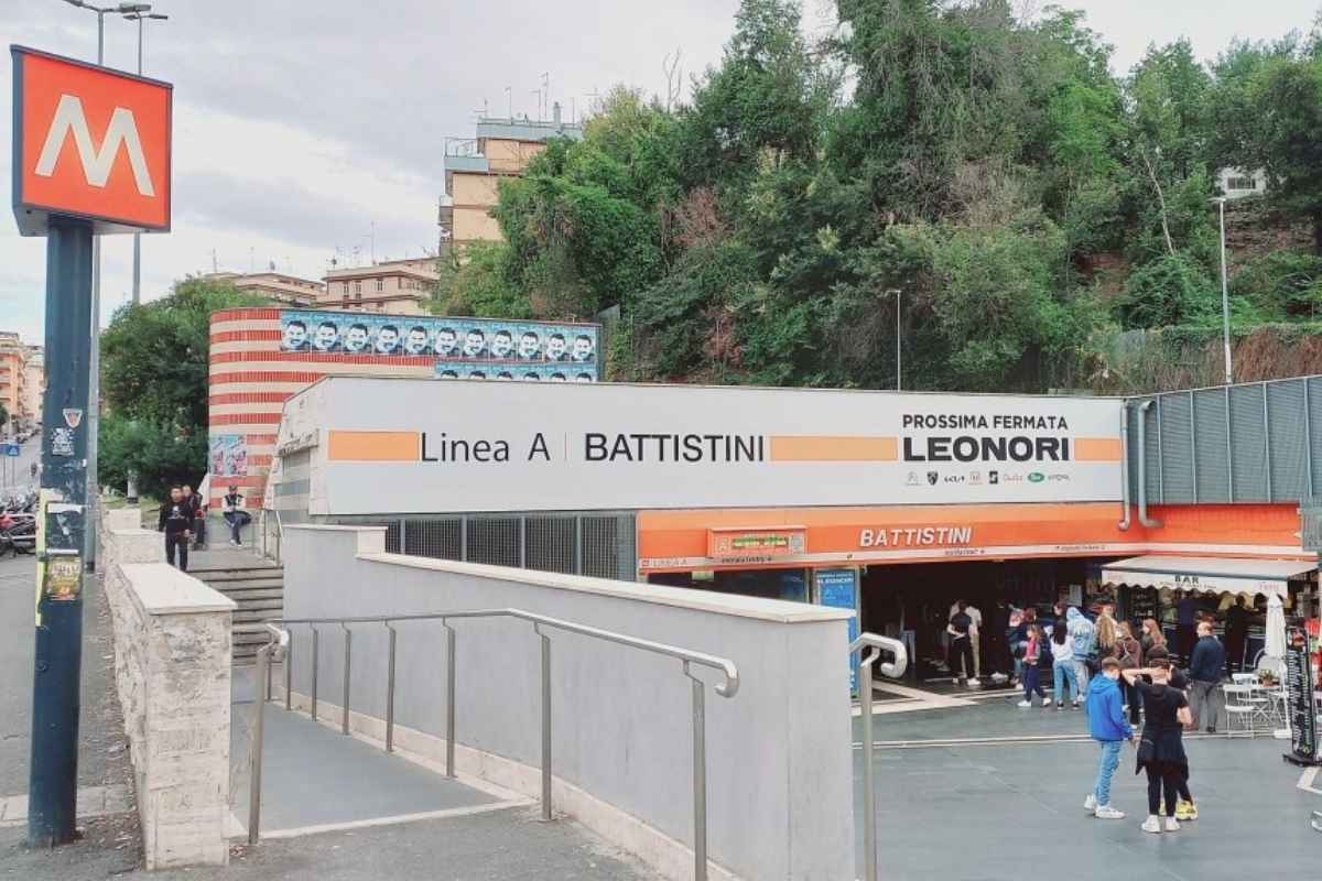 Foto della stazione Battistini a Roma