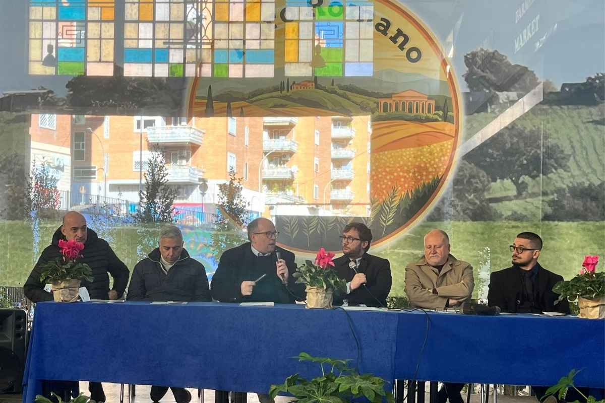 Foto del convegno sull'Agro Romano al San Paolo District