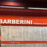 Cicalone vestito da Babbo Natale alla stazione Barberini della Metro A di Roma