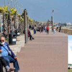 Andrea Rapisarda e il lungomare di Ostia Ponente