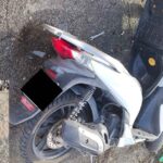 Scooter vandalizzato sotto le case popolari di via delle Ebridi a Ostia