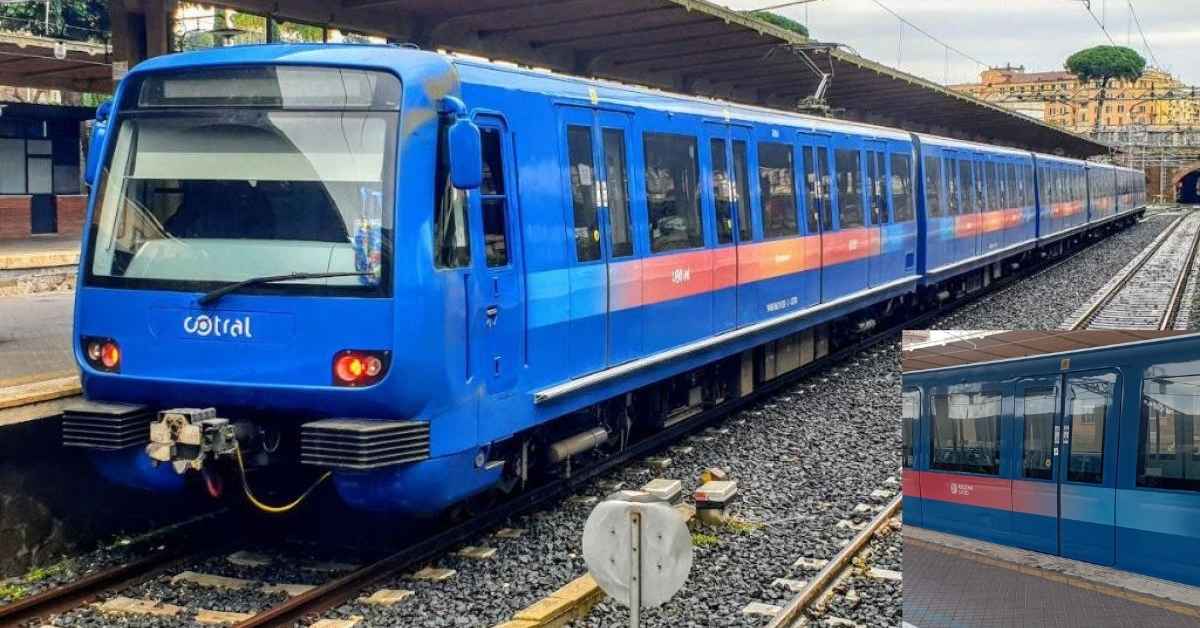 Porte sui treni della Metromare di Cotral