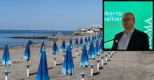 L'intervento di Roberto Gualtieri sulle spiagge di Ostia