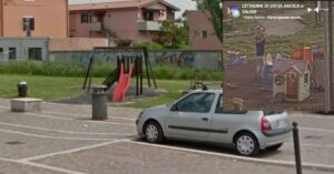 Adolescenti vandalizzano l'area giochi nel Parco Attilio Profumo